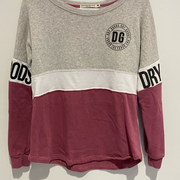 Dry Goods Colorblock Sweatshirt Size Medium - Picture 3 of 7